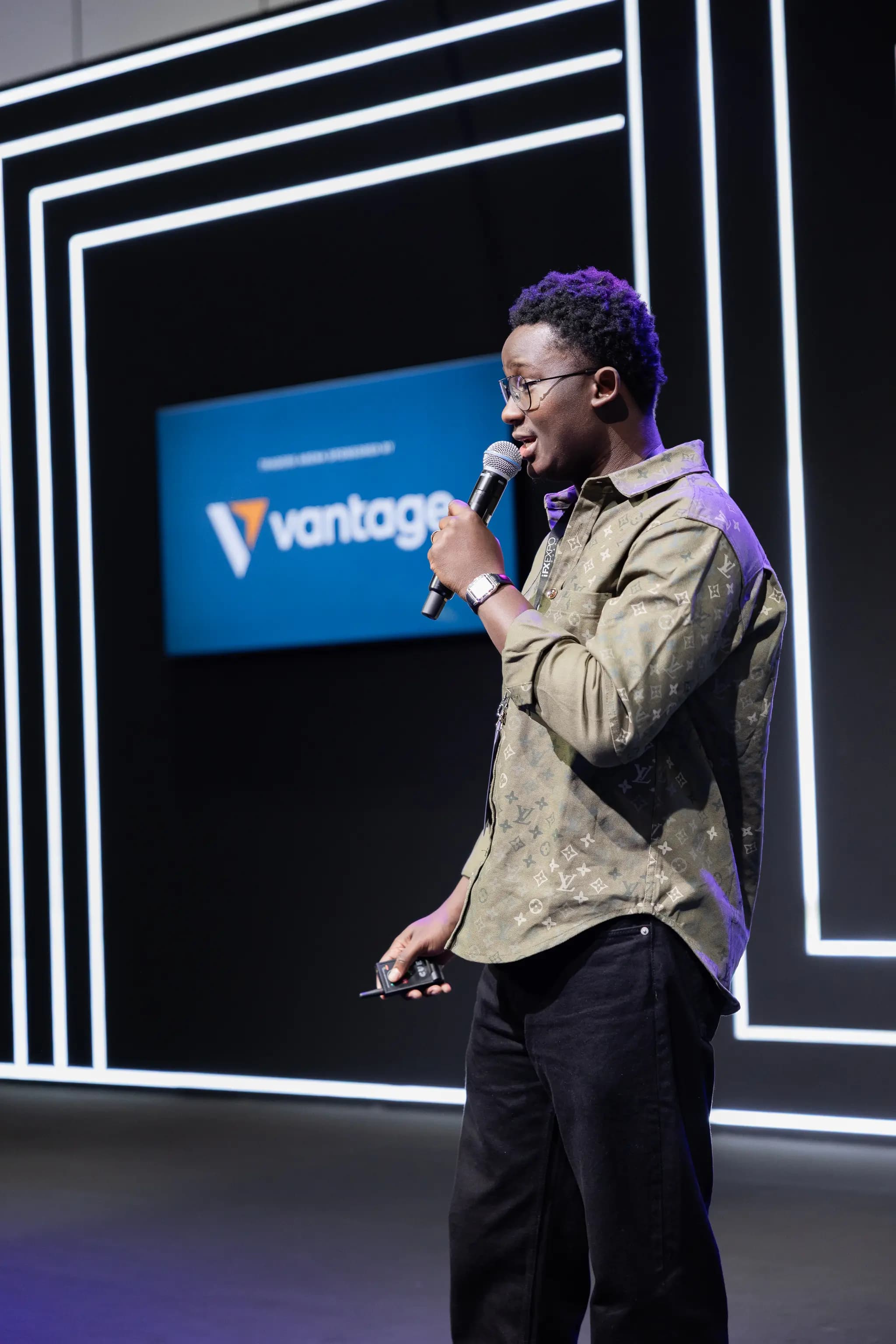 KojoForex speaking at Dubai Forex Expo in Dubai, UAE · 2026