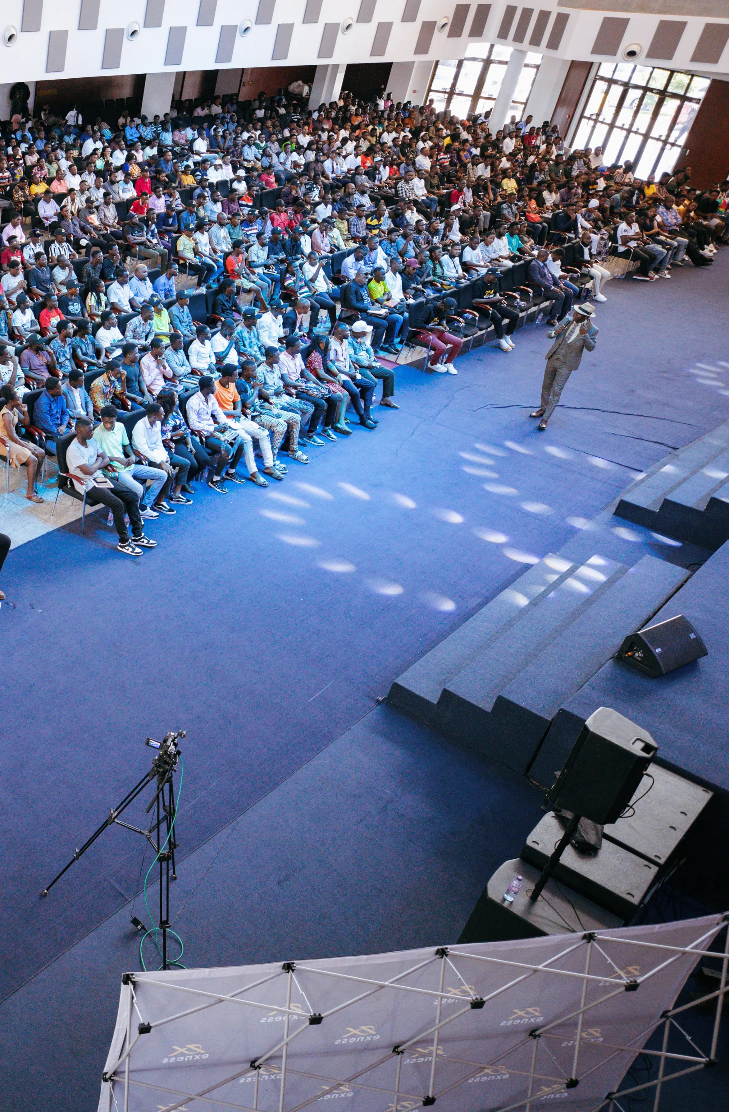 KojoForex speaking at Forex Trading Conference in Accra, Ghana · 2023